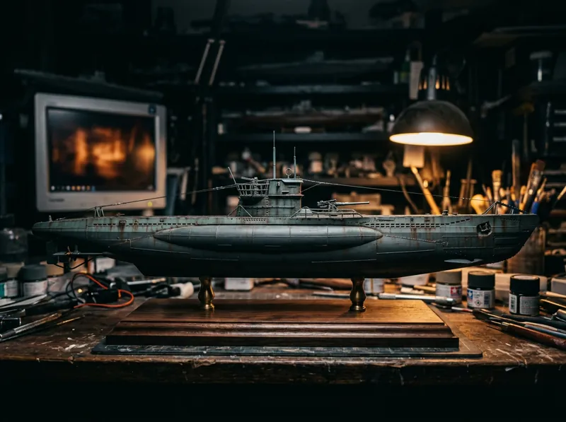 WWI Uboat Scale Models